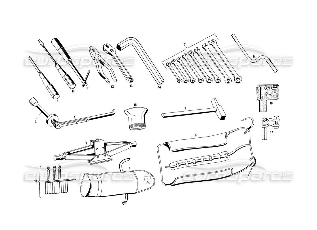 Part diagram containing part number 130 VA 94360