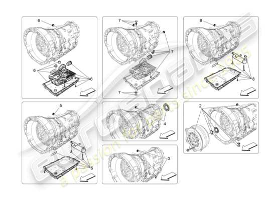 a part diagram from the Maserati Levante (2020) parts catalogue