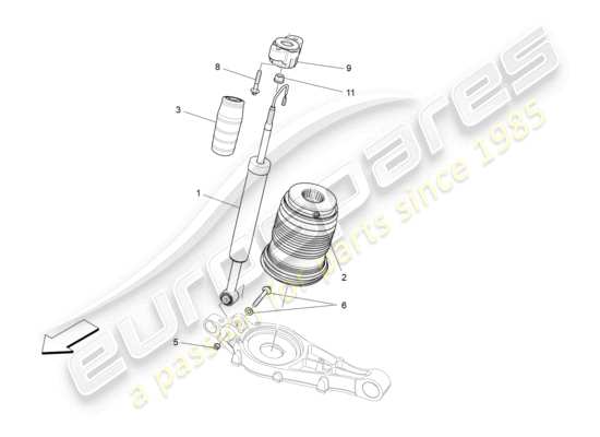 a part diagram from the Maserati Levante (2020) parts catalogue