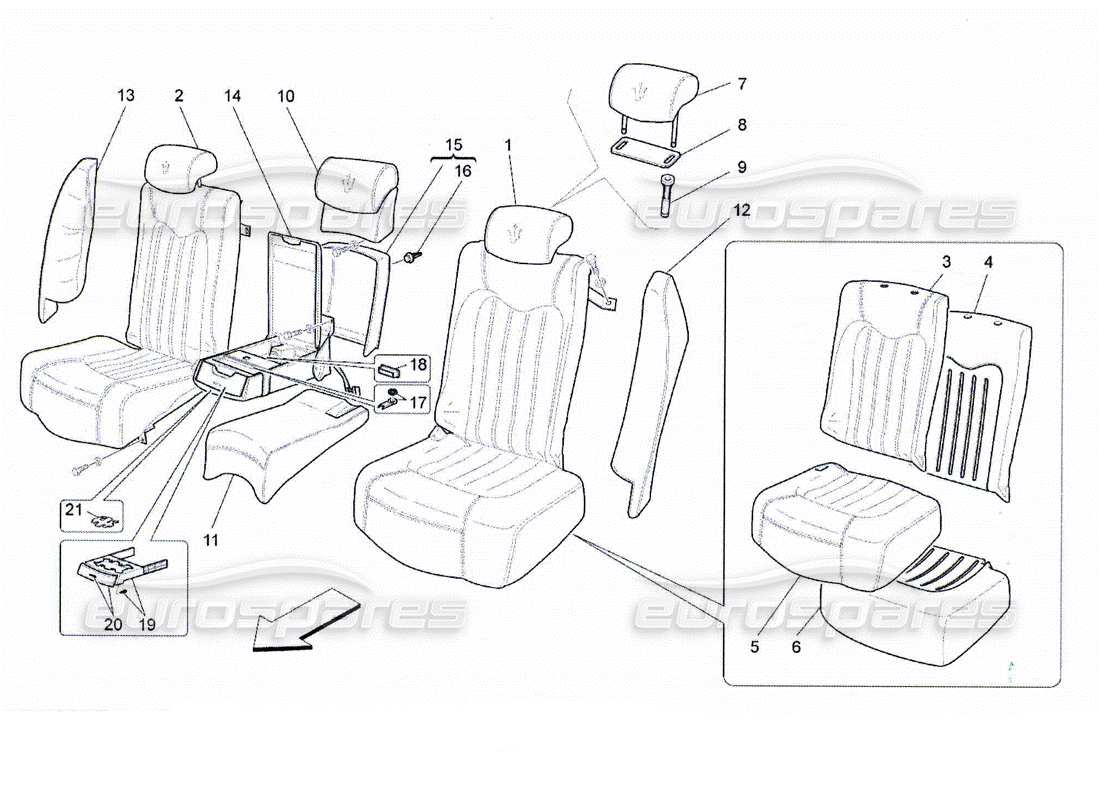 Part diagram containing part number 980139518