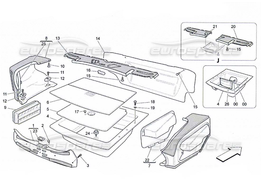 Part diagram containing part number 67079500