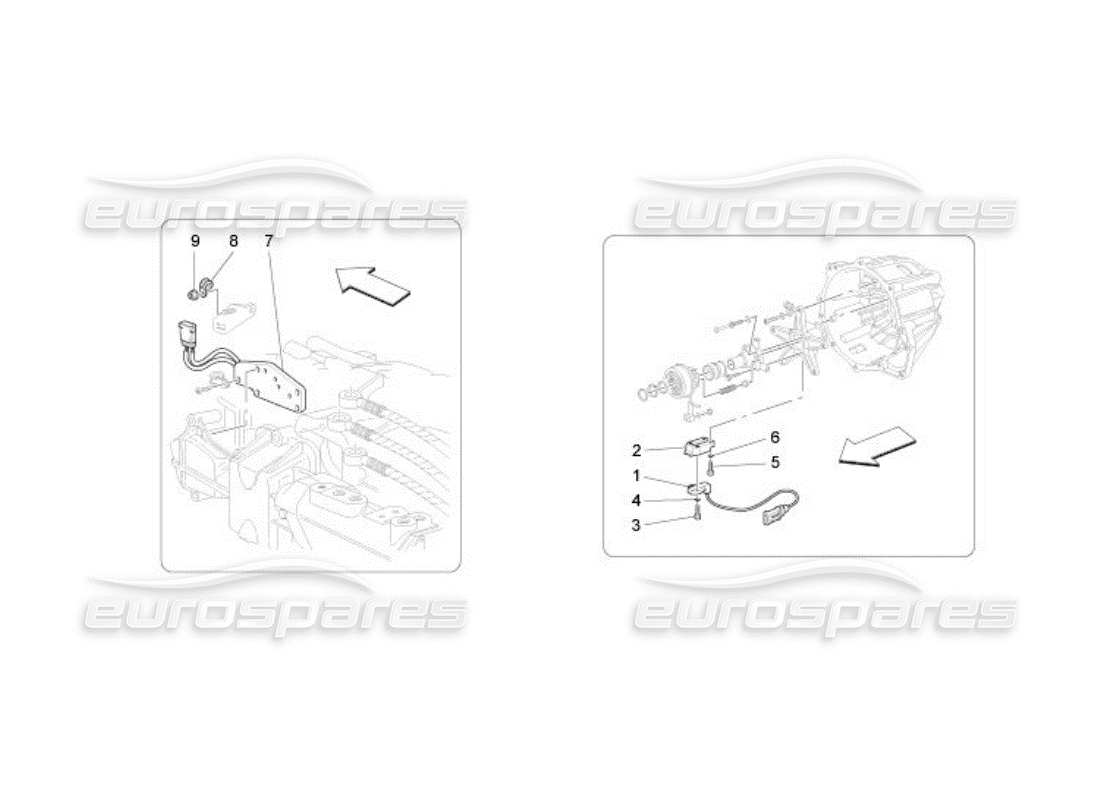 Maserati QTP. (2005) 4.2 Electronic Clutch Control For F1 Gearbox Part Diagram