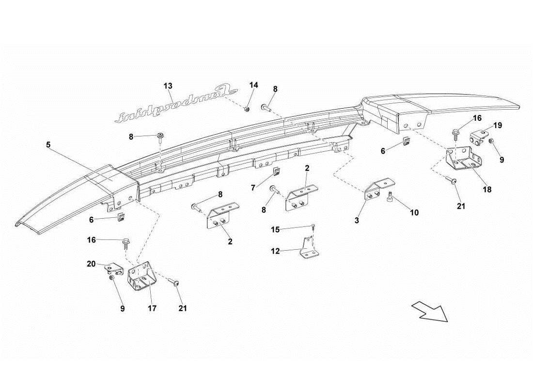 Part diagram containing part number 400864185B