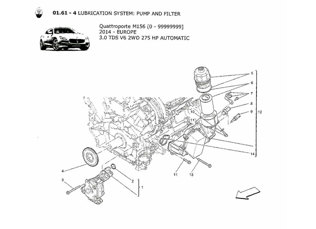 Part diagram containing part number 673001054