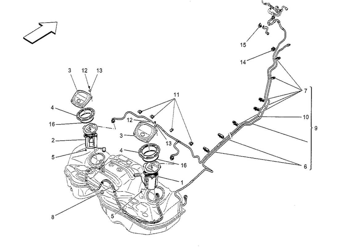 Part diagram containing part number 670003255