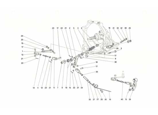 a part diagram from the Ferrari 208 parts catalogue