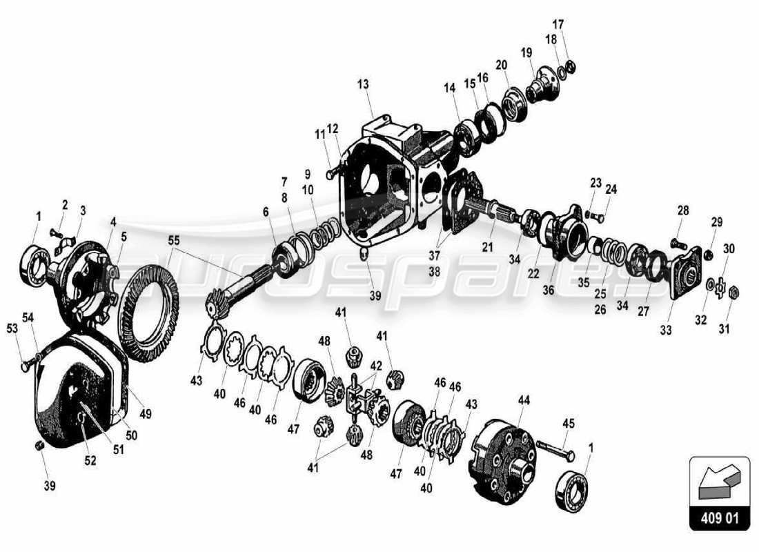 Part diagram containing part number 2HA-043