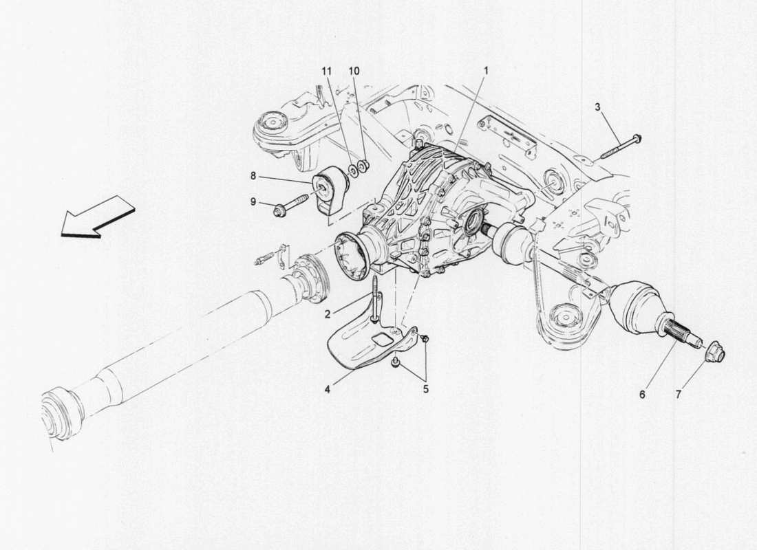 Part diagram containing part number 670030134