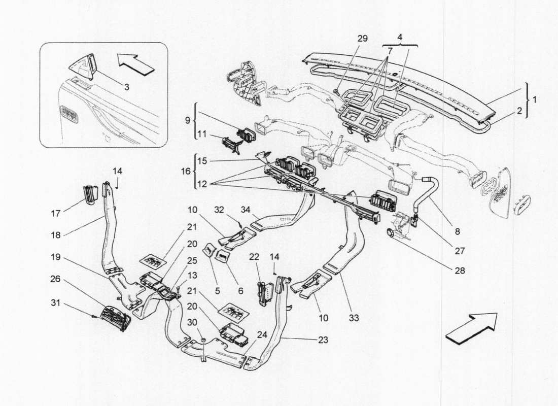 Part diagram containing part number 670037178