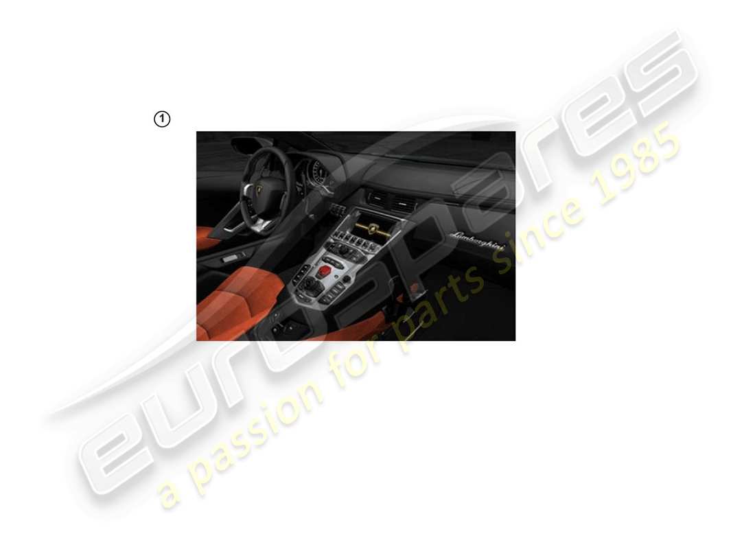 Lamborghini LP770-4 SVJ Coupe (Accessories) REPAIR SET FOR DRINKS HOLDER Parts Diagram