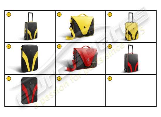 a part diagram from the Ferrari California parts catalogue