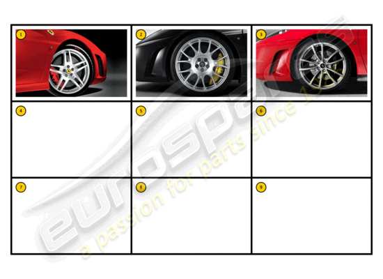 a part diagram from the Ferrari 430 parts catalogue