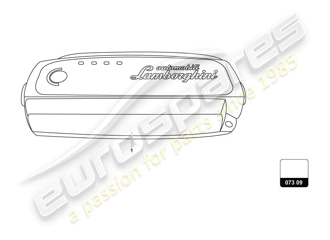 Lamborghini Urus (Accessories) battery charger Parts Diagram