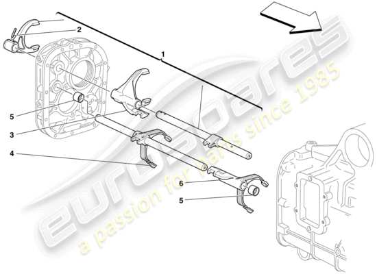 a part diagram from the Ferrari 430 parts catalogue