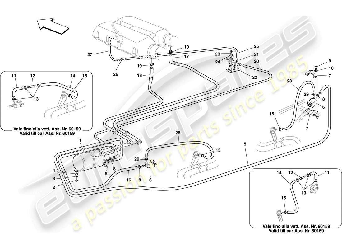 Part diagram containing part number 207624