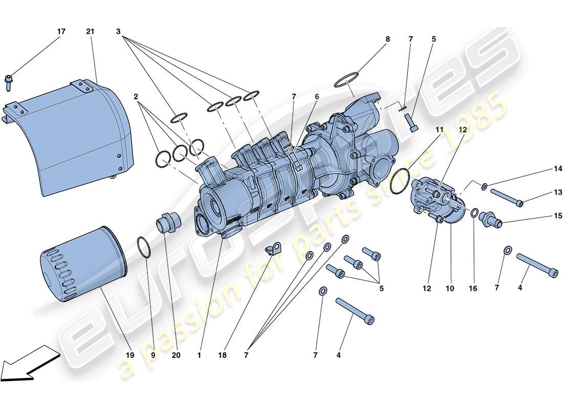 Part diagram containing part number 267394