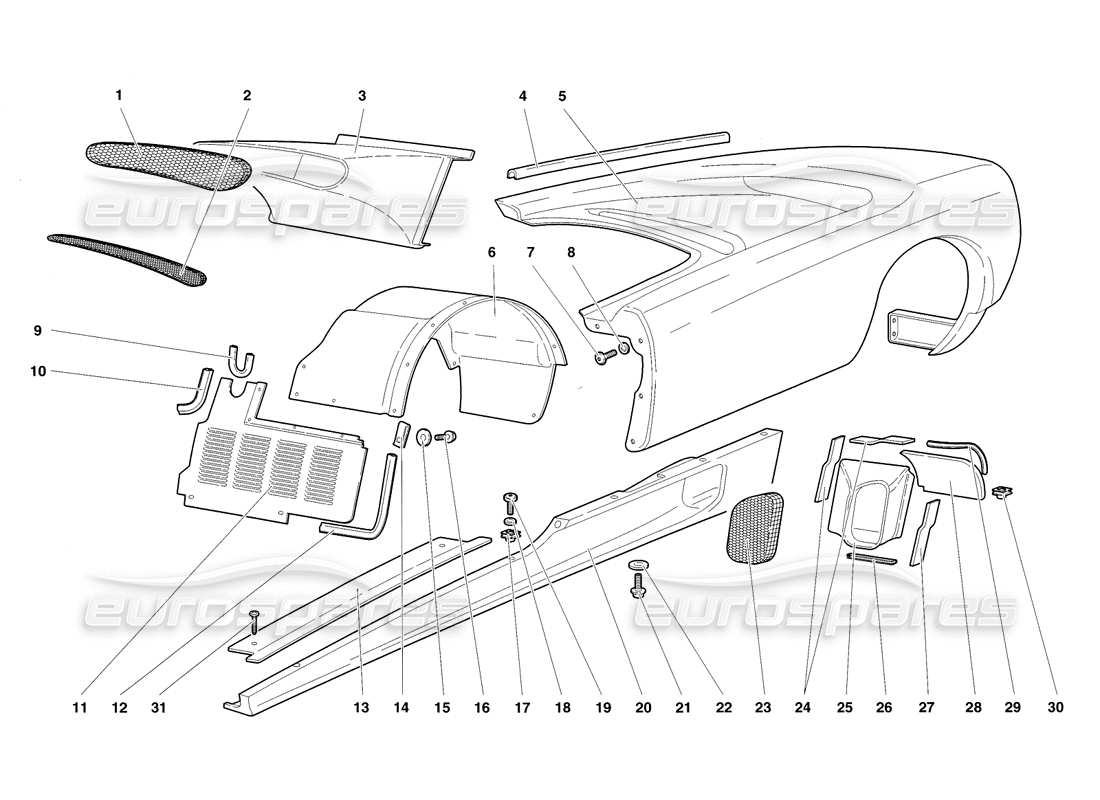 Part diagram containing part number 009490200