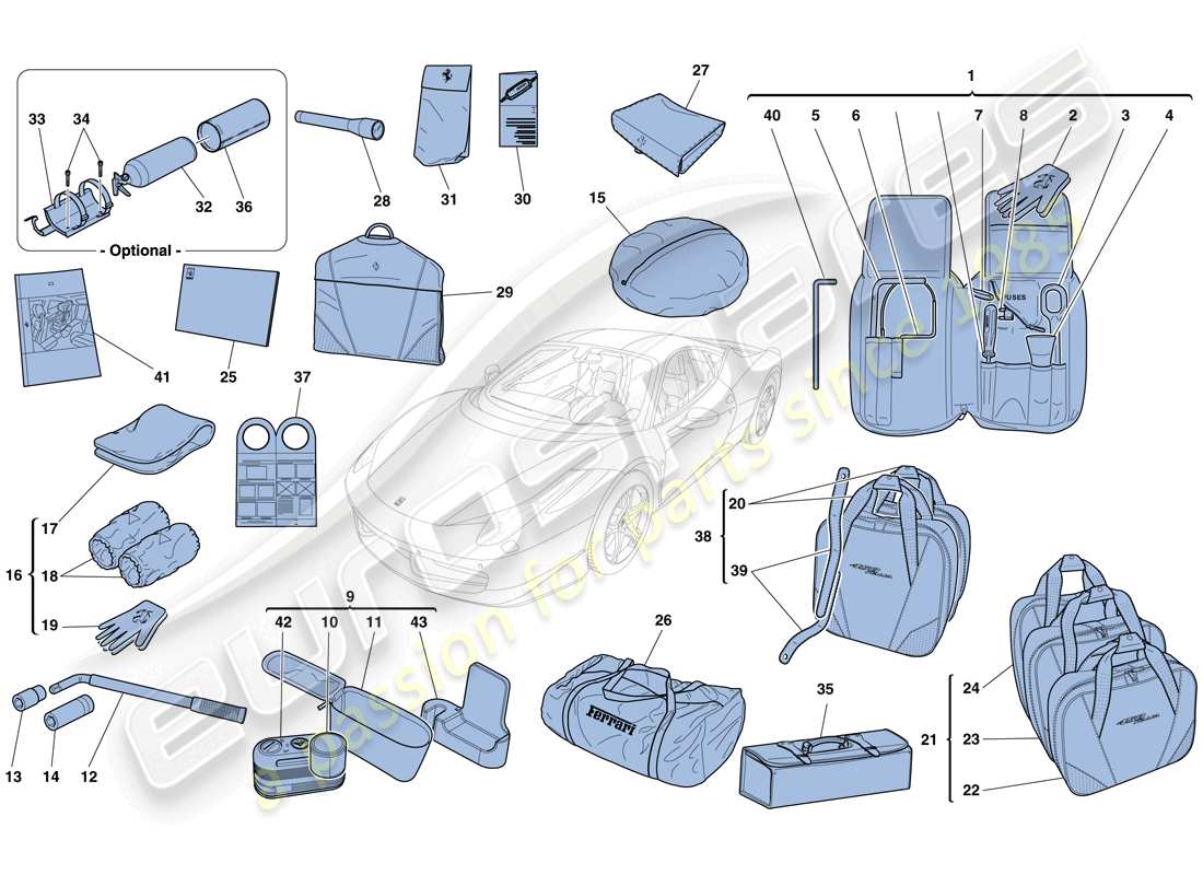 Part diagram containing part number 83095700