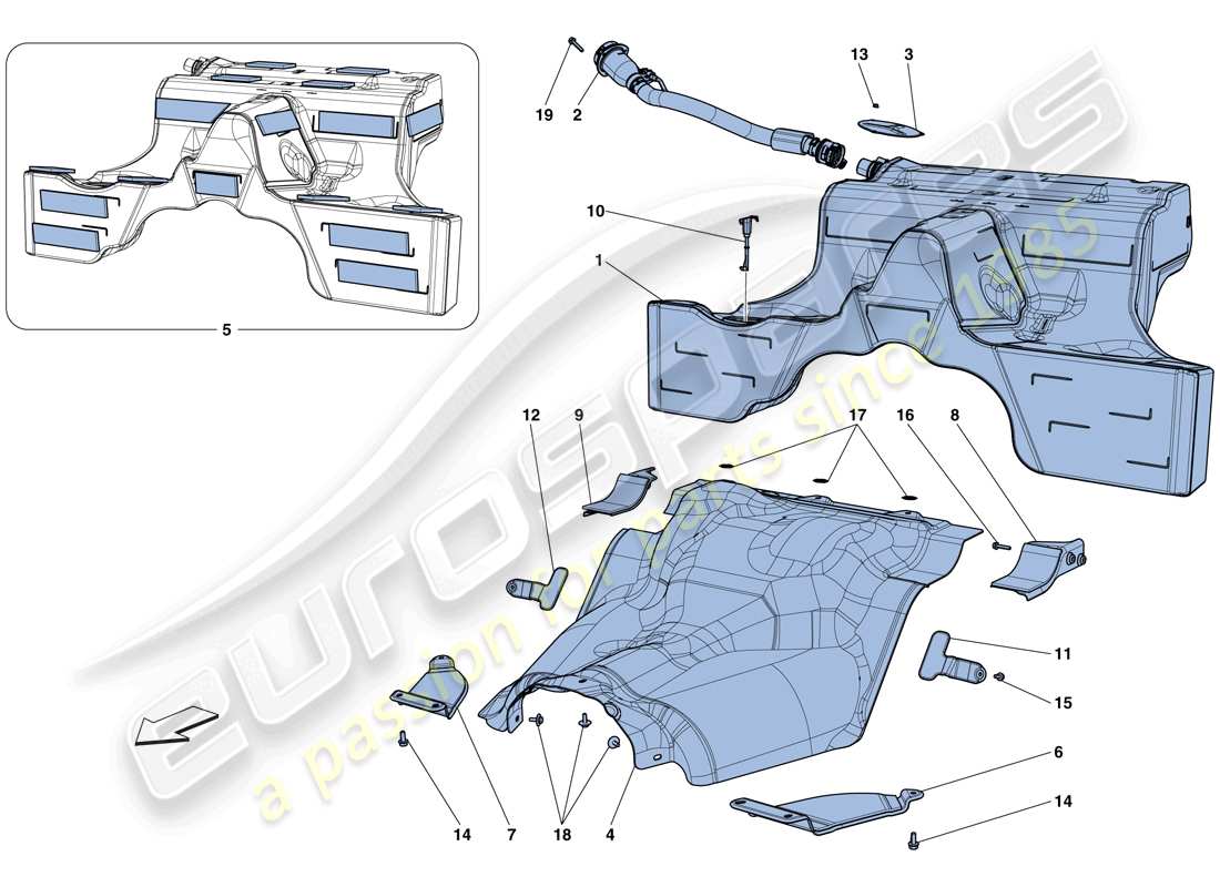 Part diagram containing part number 304908