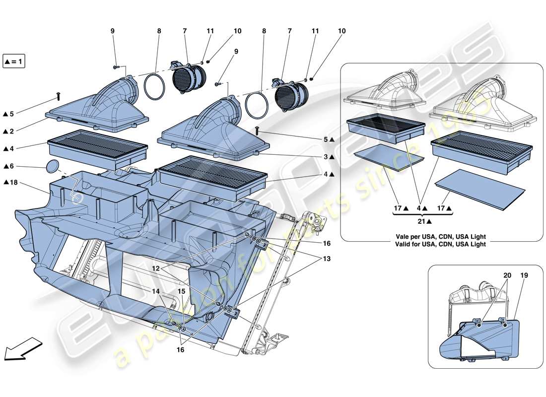 Part diagram containing part number 303623