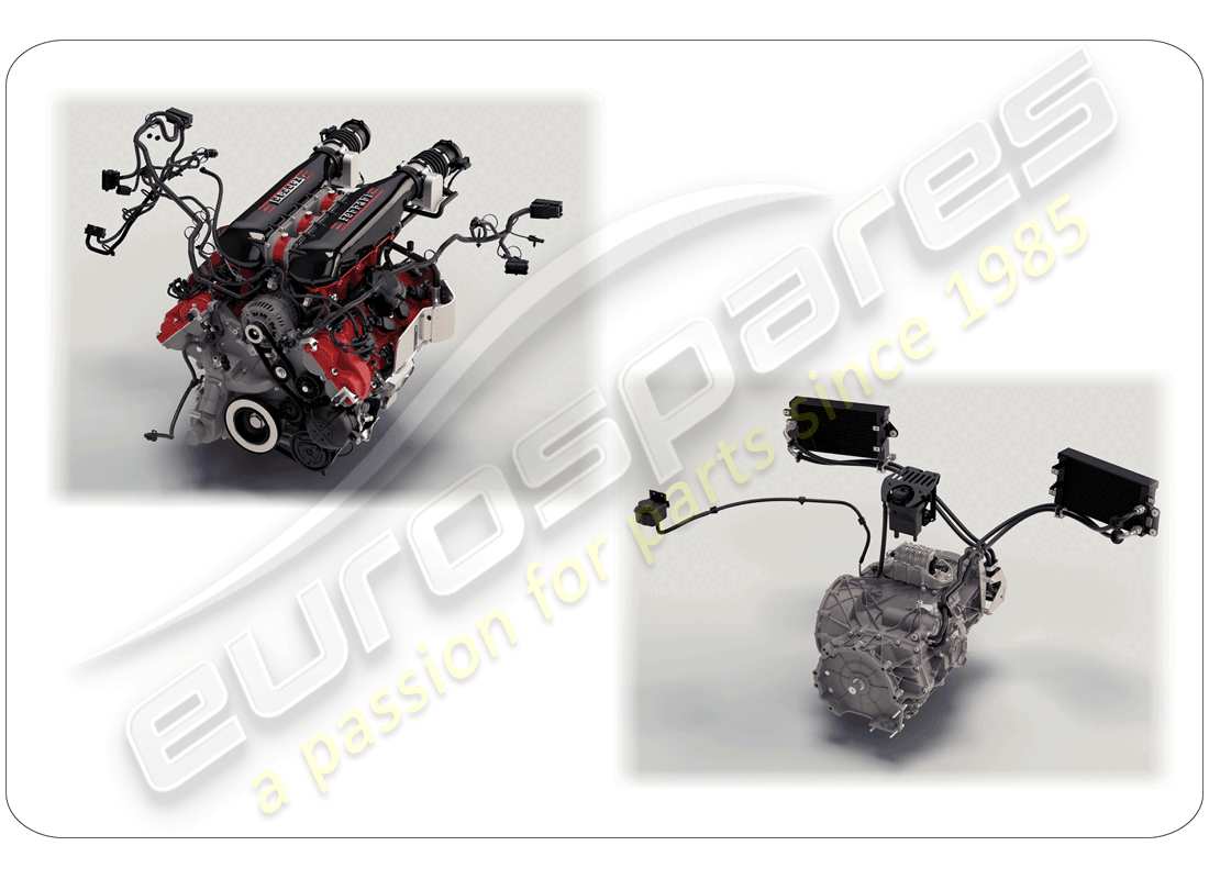 Ferrari 458 Speciale Aperta (Europe) spare assembly units Part Diagram