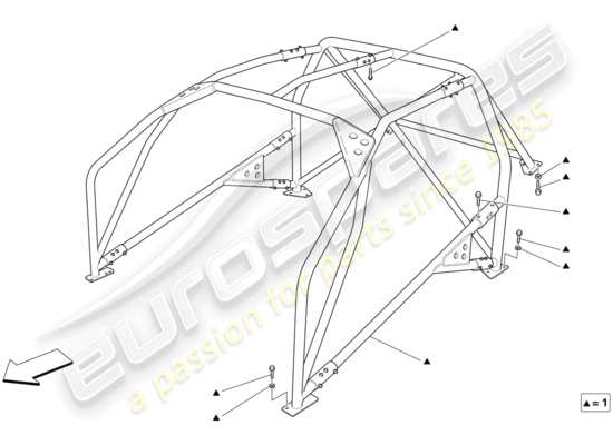 a part diagram from the Maserati 4200 parts catalogue