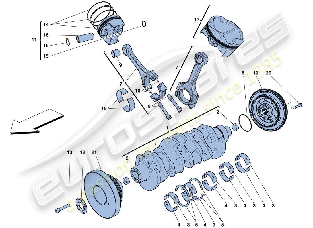 Part diagram containing part number 312693