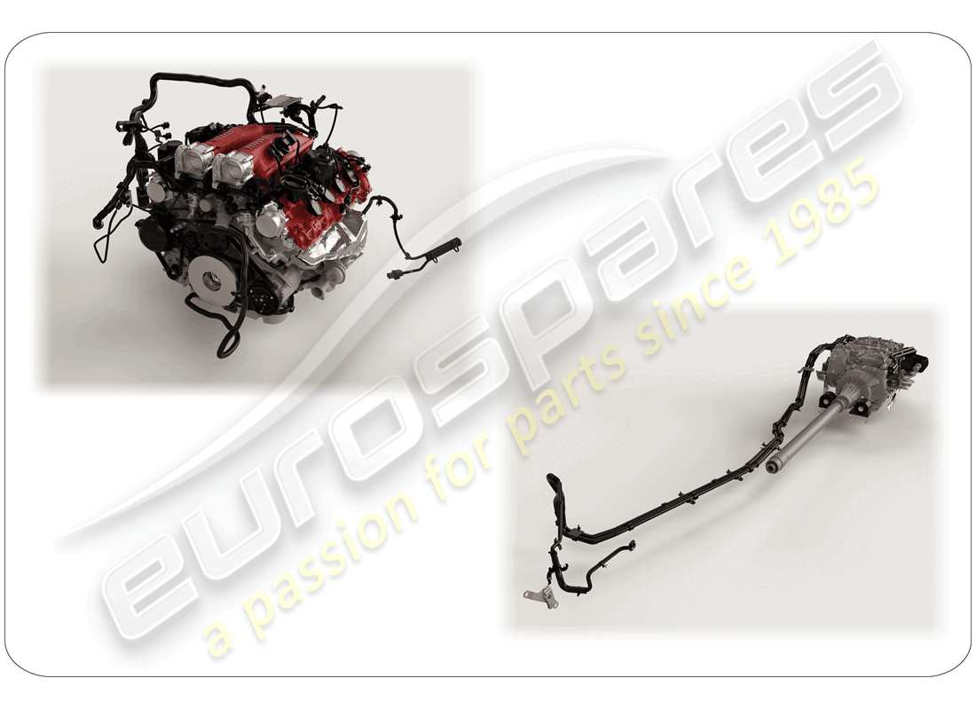 Ferrari GTC4 Lusso T (USA) spare assembly units Parts Diagram