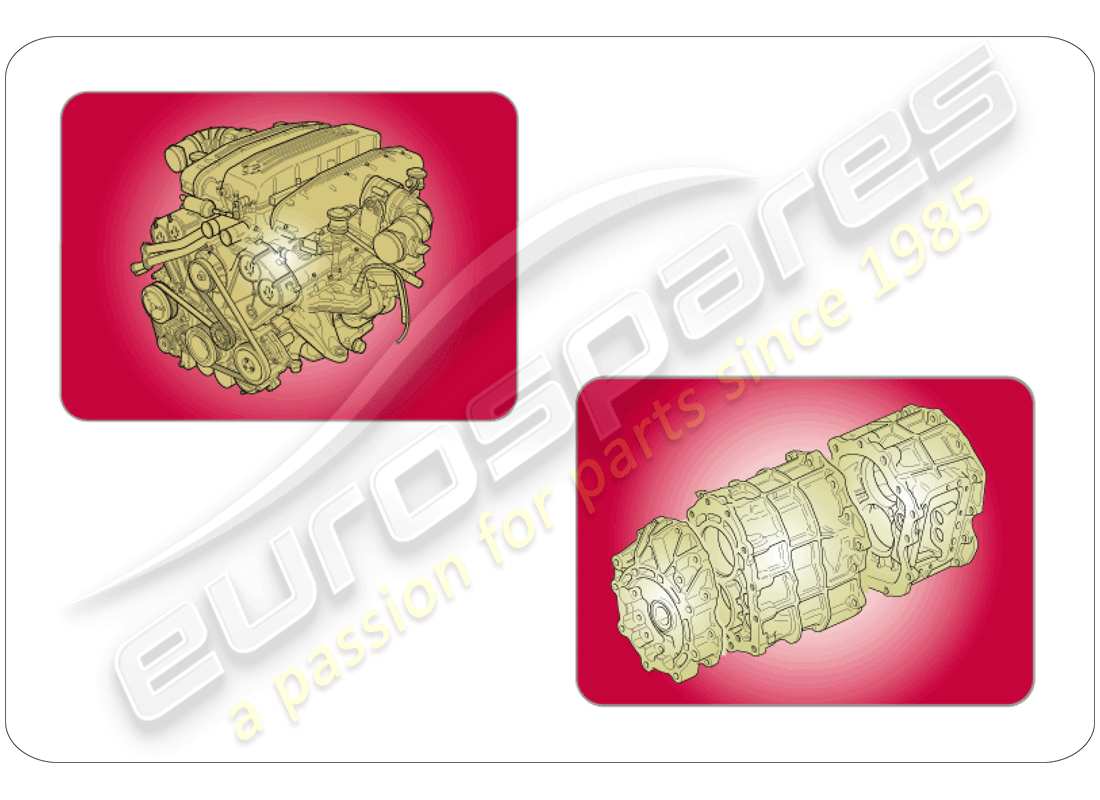 Ferrari 612 Scaglietti (USA) spare assembly units Part Diagram