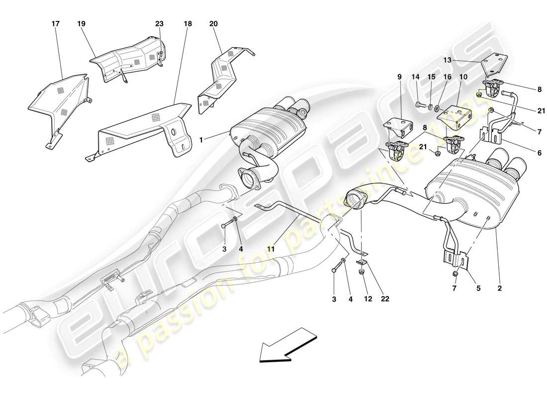 Part diagram containing part number 16044124