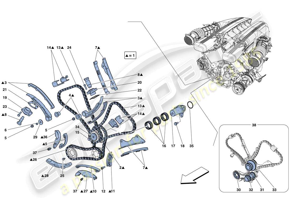 Part diagram containing part number 265105