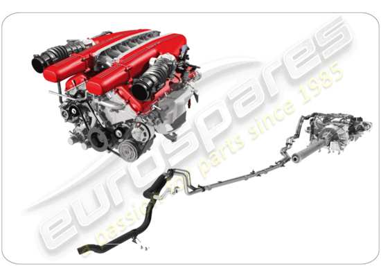 a part diagram from the Ferrari F12 Berlinetta (RHD) parts catalogue