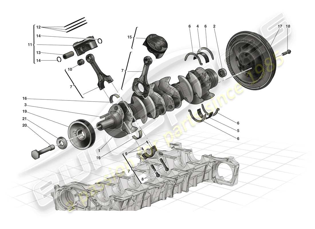 Part diagram containing part number 261719