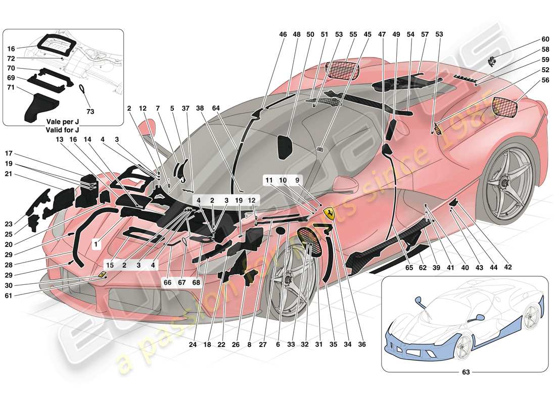 Part diagram containing part number 14304424