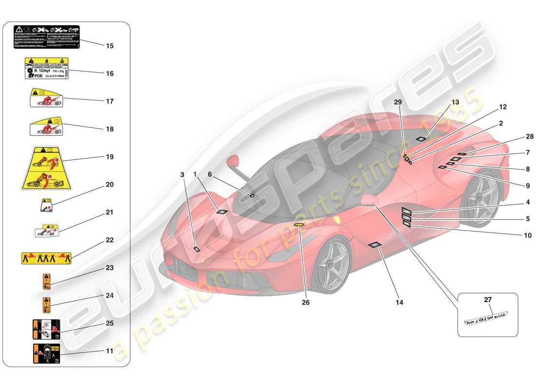 Part diagram containing part number 304991