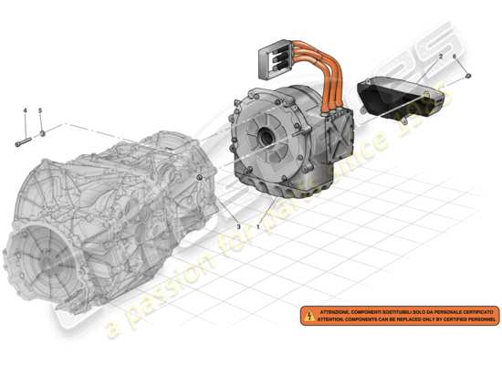 a part diagram from the Ferrari LaFerrari (Europe) parts catalogue