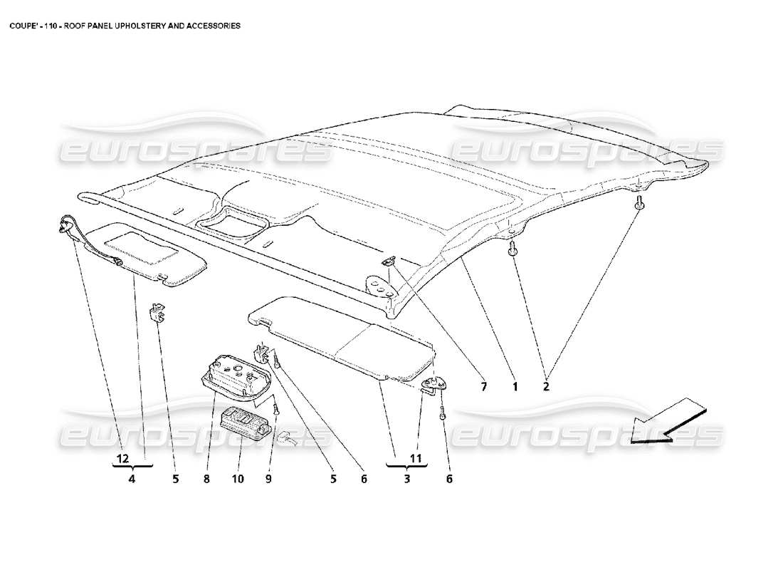 Part diagram containing part number 981205600