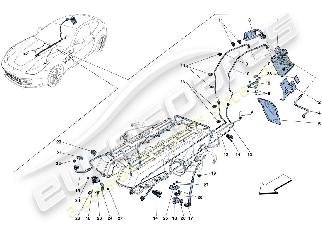 GTC4 Lusso (Europe) EVAPORATIVE EMISSIONS CONTROL SYSTEM