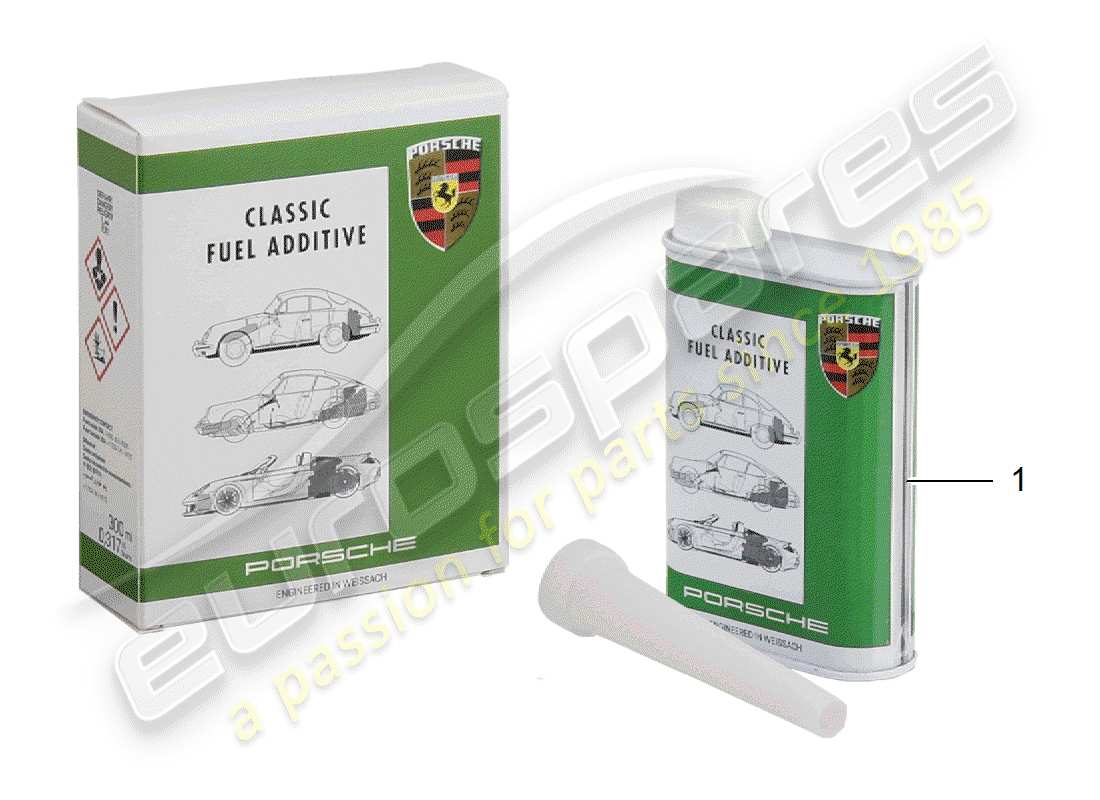 Porsche Classic accessories (1953) PORSCHE CLASSIC - ADDITIVE - FOR FUEL Part Diagram