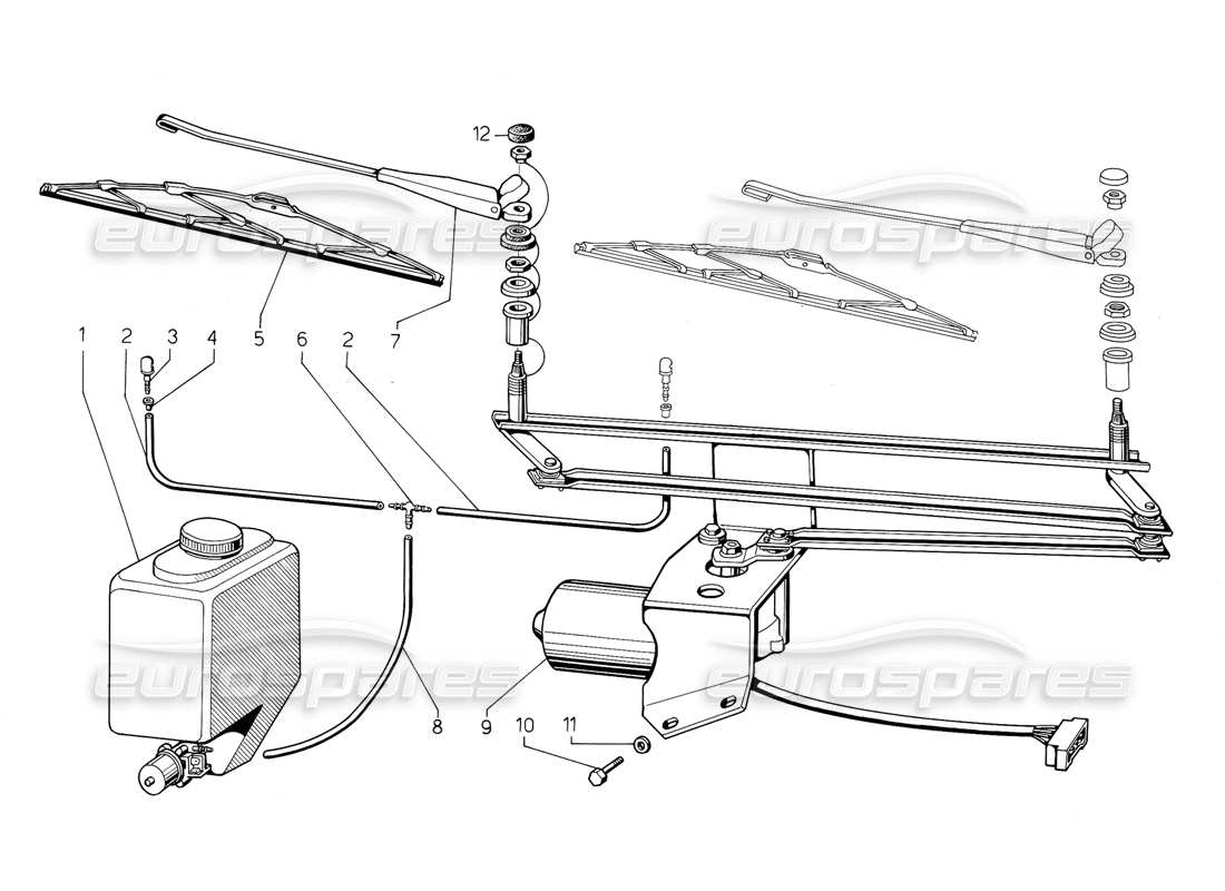 Part diagram containing part number 006112220