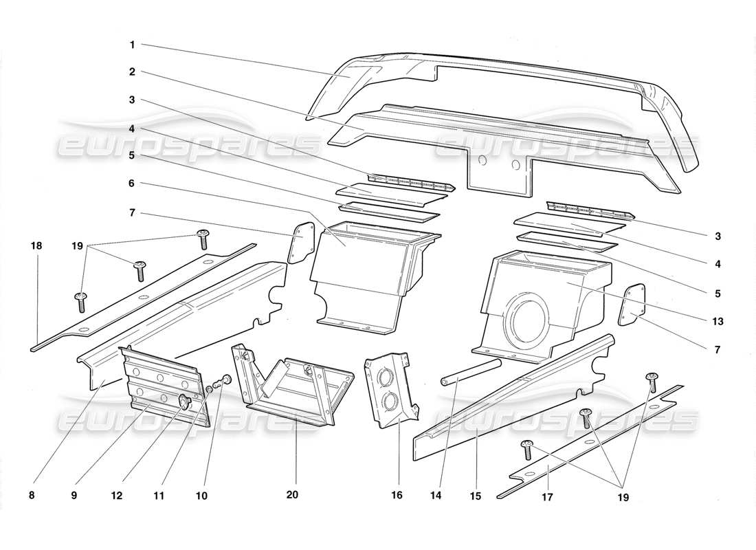 Part diagram containing part number 009958208