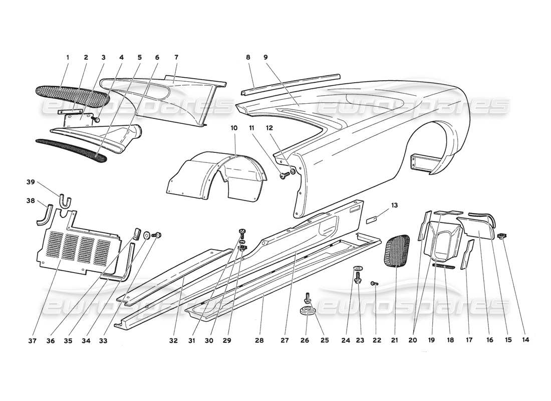 Part diagram containing part number DIA60CHASSIS