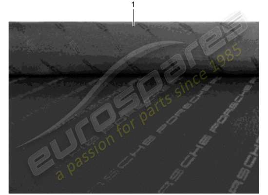 a part diagram from the Porsche Classic accessories (1985) parts catalogue