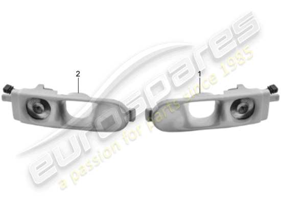 a part diagram from the Porsche Classic accessories (1994) parts catalogue