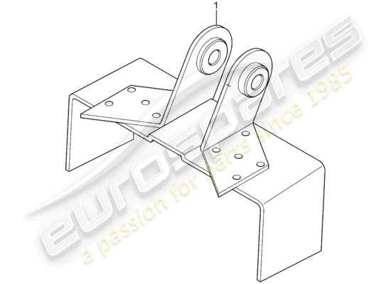 a part diagram from the Porsche 911 parts catalogue