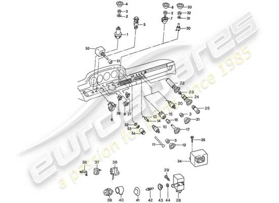 a part diagram from the Porsche 911 parts catalogue