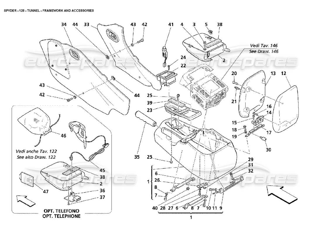 Part diagram containing part number 15910007