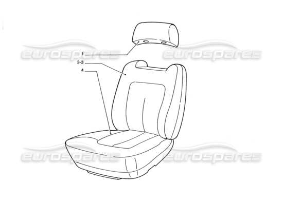 a part diagram from the Ferrari 412 parts catalogue