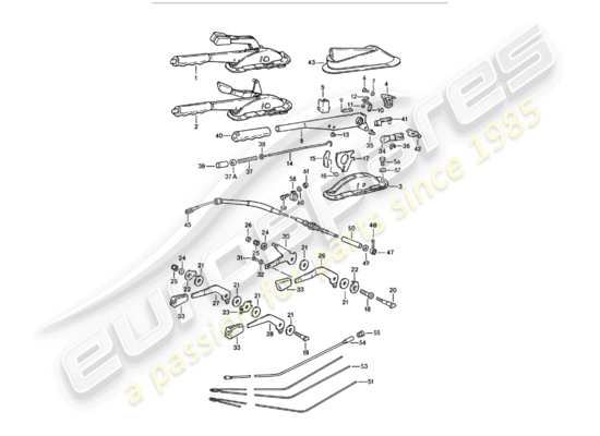 a part diagram from the Porsche 911 parts catalogue