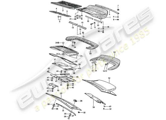 a part diagram from the Porsche 911 parts catalogue